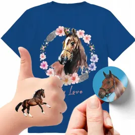 zestaw-3w1-koszulka-dla-dzieci-tatuaze-naklejki-konie-152-jakosc