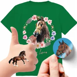 zestaw-3w1-koszulka-dla-dzieci-tatuaze-naklejki-konie-104-jakosc