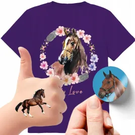 zestaw-3w1-koszulka-dla-dzieci-tatuaze-naklejki-konie-116-jakosc