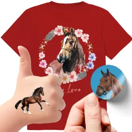 zestaw-3w1-koszulka-dla-dzieci-tatuaze-naklejki-konie-152-jakosc