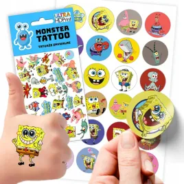 zestaw-naklejki-tatuaze-dla-dzieci-dzieciece-spongebob-kanciastoporty