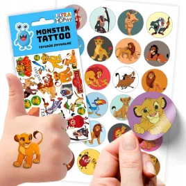 zestaw-naklejki-tatuaze-dla-dzieci-dzieciece-krol-lew-jakosc