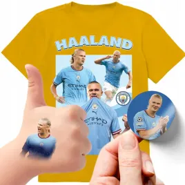 zestaw-3w1-koszulka-dla-dzieci-tatuaze-naklejki-erling-braut-haaland-164