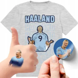 zestaw-3w1-koszulka-dla-dzieci-tatuaze-naklejki-erling-braut-haaland-152