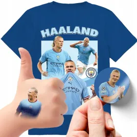 zestaw-3w1-koszulka-dla-dzieci-tatuaze-naklejki-erling-braut-haaland-140