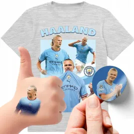 zestaw-3w1-koszulka-dla-dzieci-tatuaze-naklejki-erling-braut-haaland-164