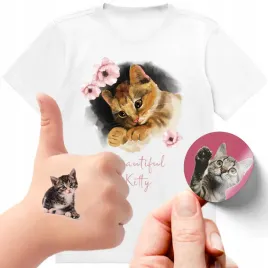 zestaw-3w1-koszulka-dla-dzieci-tatuaze-naklejki-koty-kotki-140-jakosc