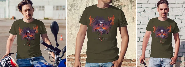 koszulka-t-shirt-diablo-m-jakosc-rozmiar-m