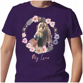 koszulka-t-shirt-konie-horse-l-jakosc