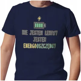 koszulka-nie-jestem-leniwy-energooszczedny-2xl