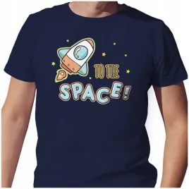 koszulka-t-shirt-statek-kosmiczny-rakieta-xl