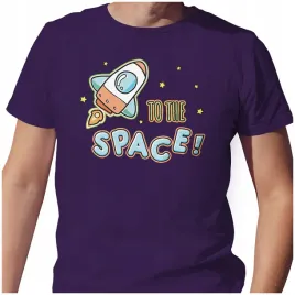 koszulka-t-shirt-statek-kosmiczny-rakieta-s-jakosc