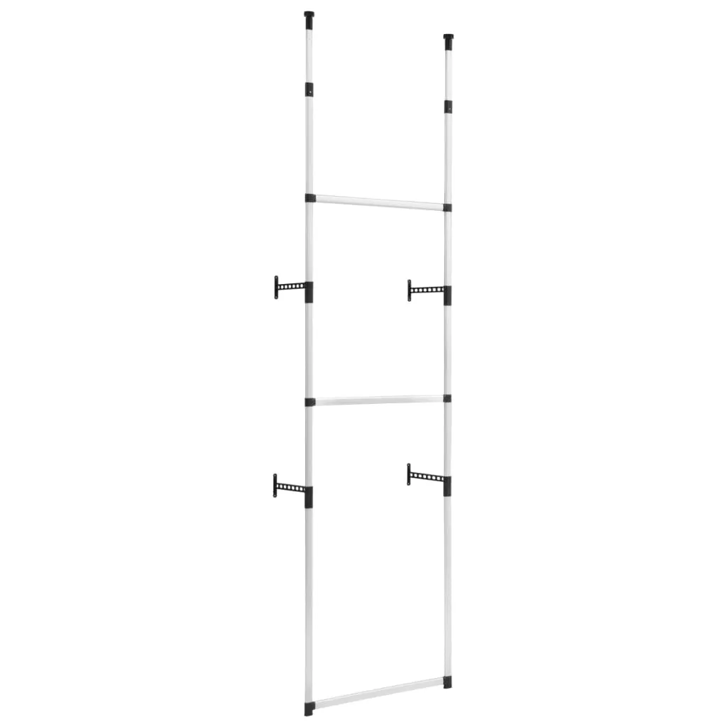 system-teleskopowych-drazkow-do-garderoby-aluminiowy-stan-nowy