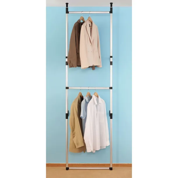 system-teleskopowych-drazkow-do-garderoby-aluminiowy-stan-nowy