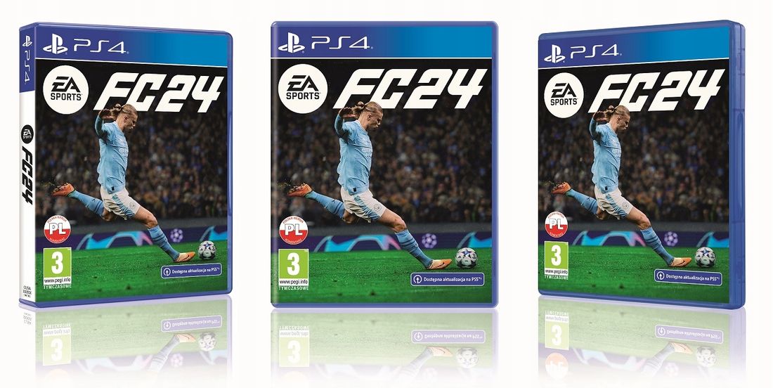 PS4 GAME EA Sports FC 24 PL POLISH COMMENTARY DUBBING POLAND NEW POLISH NEW  FIFA
