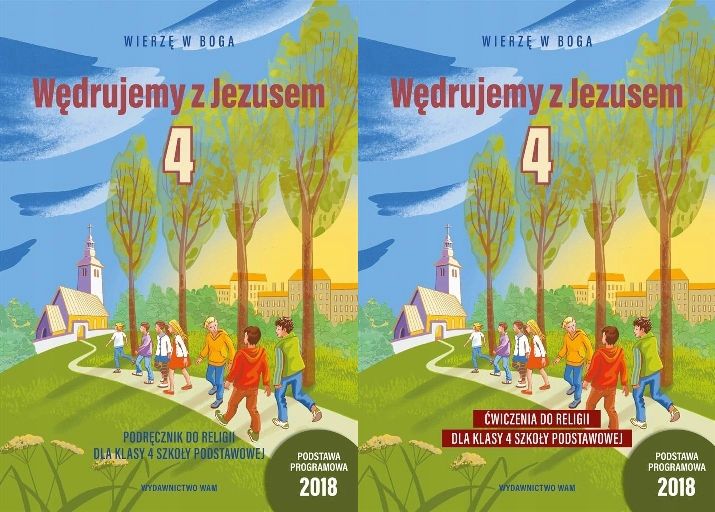 Religia Klasa 5 ćwiczenia Odpowiedzi ZESTAW Religia 4 WAM Podręcznik +Ćwicz Wędrujemy z - ERLI.pl
