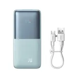 bipow-pro-powerbank-10000mah-22-5w-kabel-usb-3a-0-3m-niebieski