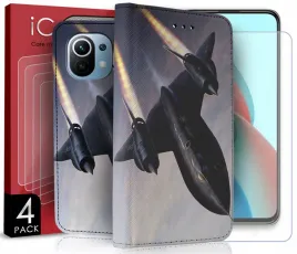 2w1-etui-do-xiaomi-mi-11-lite-4g-5g-wzory-szklo-x4