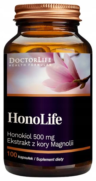 Zdjęcia - Witaminy i składniki mineralne Lifecell Doctor Life HonoLife Ekstrakt z kory Magnolii 100k 