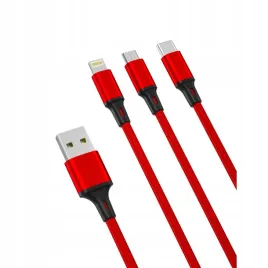 xo-kabel-nb173-3w1-usb-lightning-usb-c-microusb-12-m-24a-czerwony