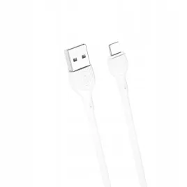 xo-kabel-nb200-usb-lightning-10m-2-1a-bialy