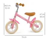 rowerek-biegowy-marshall-pink-stan-nowy