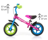 rowerek-biegowy-dragon-z-hamulcem-multicolor-stan-nowy