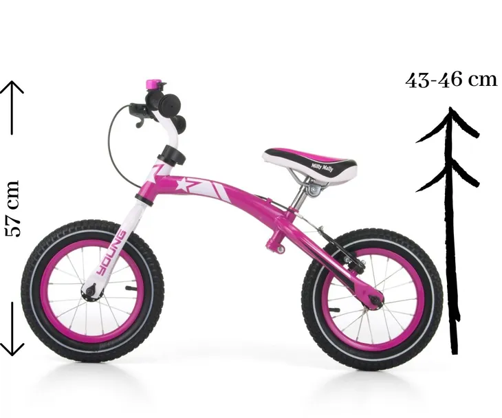 rowerek-biegowy-young-pink-stan-nowy