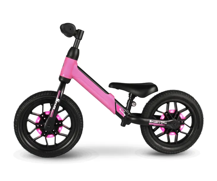 qplay-rowerek-biegowy-spark-pink-stan-nowy