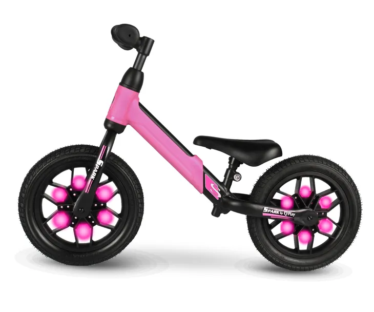 qplay-rowerek-biegowy-spark-pink-stan-nowy