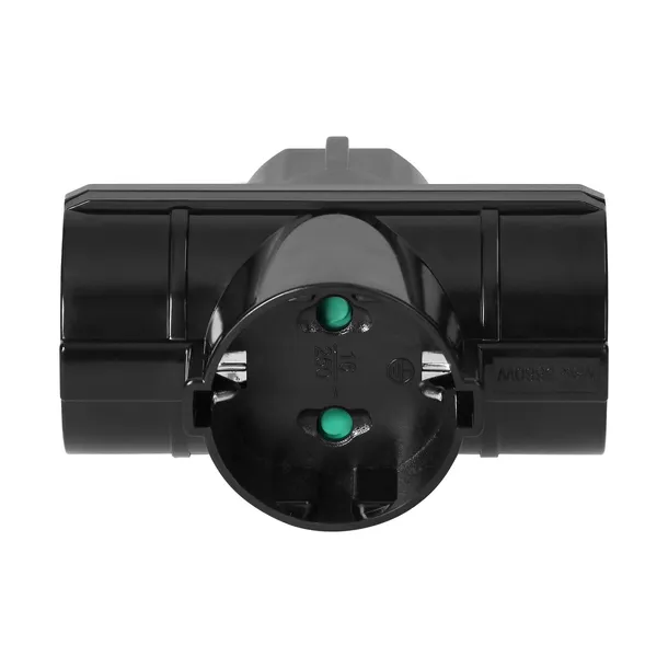 rozgaleznik-3x2p-z-schuko-czarny
