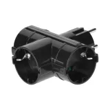 rozgaleznik-3x2p-z-schuko-czarny