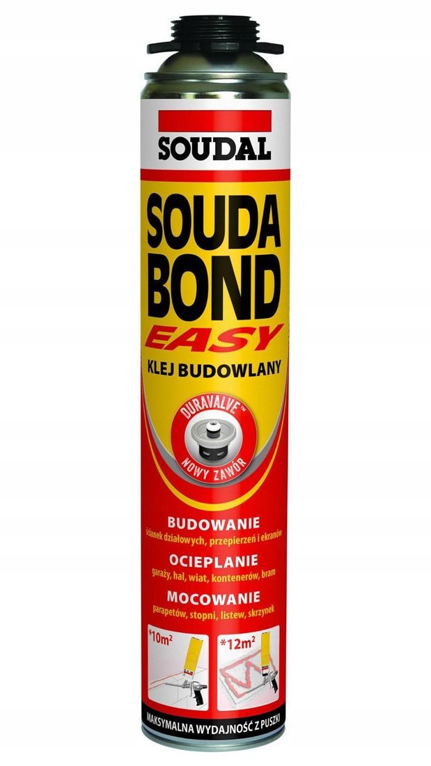 SOUDAL EASY SOUDABOND Klej Budowlany Wężyk 750ml - ERLI.pl