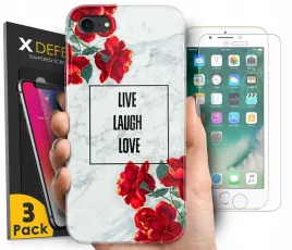 super-etui-do-apple-iphone-7-8-wzory-3x-szklo-3szt