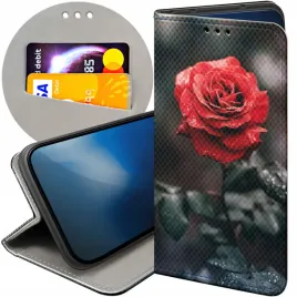 etui-do-xiaomi-poco-x3-nfc-wzory-roza-z-roza-rose