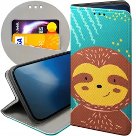 etui-z-klapka-do-xiaomi-poco-x3-nfc-wzory-leniwiec