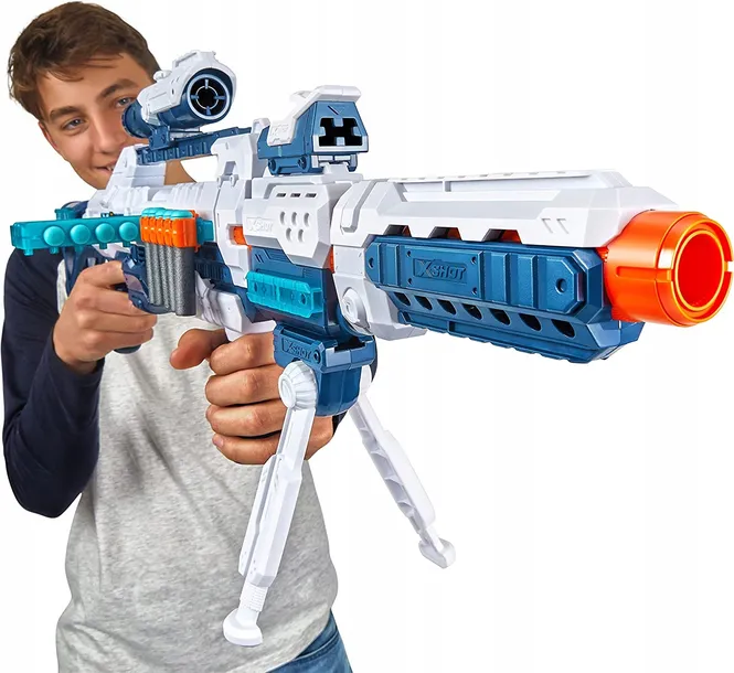 PISTOLET X-SHOT KARABIN Snajperka REGENERATOR 48 plus 36 razem 84