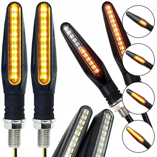 kiyo14品 4X KIERUNKOWSKAZY MOTOCYKLOWE LED QUAD SKUTERA QUADA M10