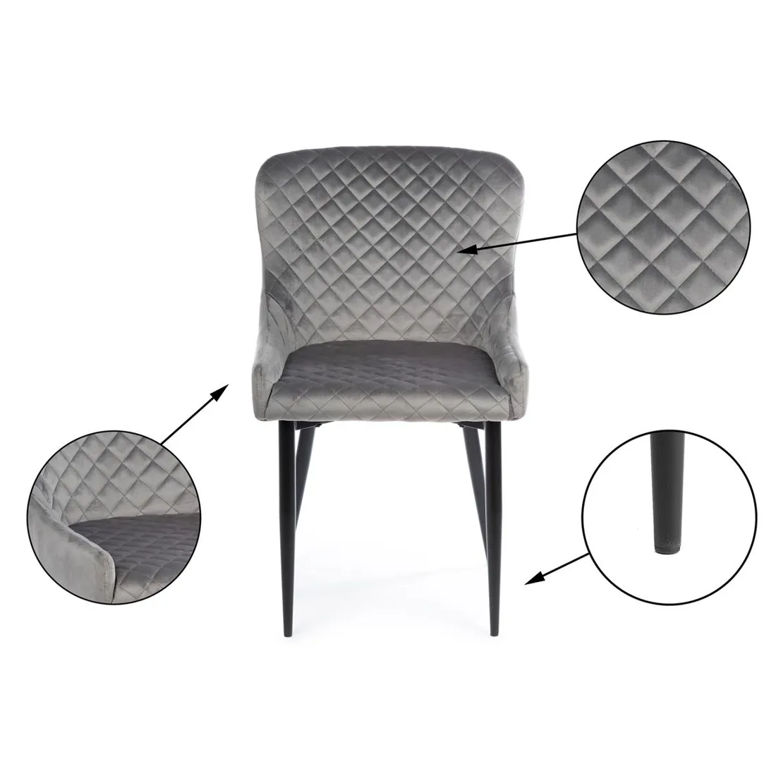 krzeslo-kajto-black-grayby-best-occasionsby-best-occasions-stan-nowy