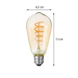 zarowka-led-tear-twisted-2w-e27-stan-nowy