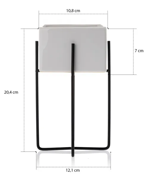 doniczka-mizu-white-black-21-cmby-best-occasionsby-best-occasions-stan-nowy