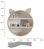 polka-scienna-ears-do-pokoju-dziecka-stan-nowy