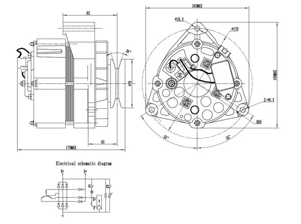 alternator-c-330-import-14v-44aby-best-occasionsby-best-occasions