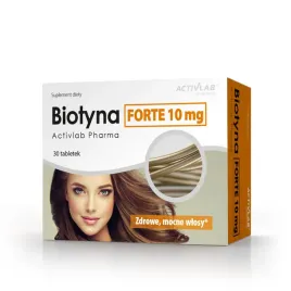 activlab-biotyna-forte-10-mg-30-tabletek-wlosy-skora-paznokcie