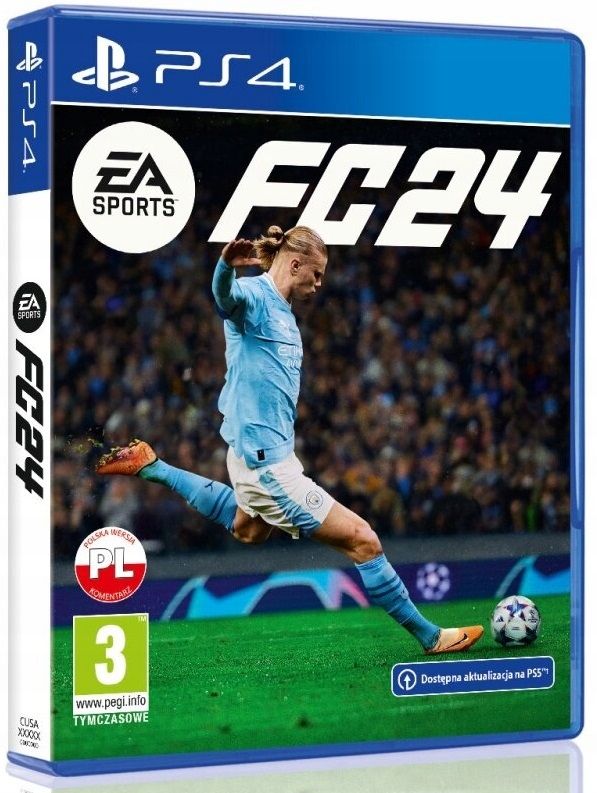 EA Sports FC 24 + BONUSY  Gra PS4 (Kompatybilna z PS5) [FIFA 24] PL 