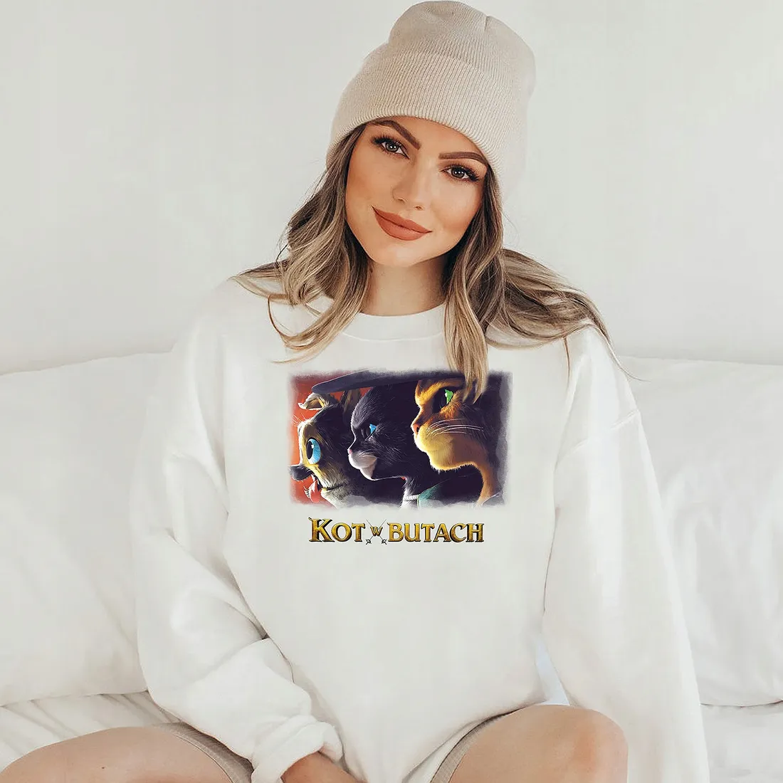 super-jakosc-bluza-kot-w-butach-xs-wzory