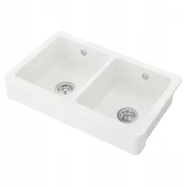 ikea-havsen-zlew-2-kom-z-widocznym-frontem-bialy-82x48-cm
