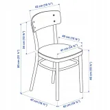 ikea-idolf-krzeslo-czarny-stan-nowy