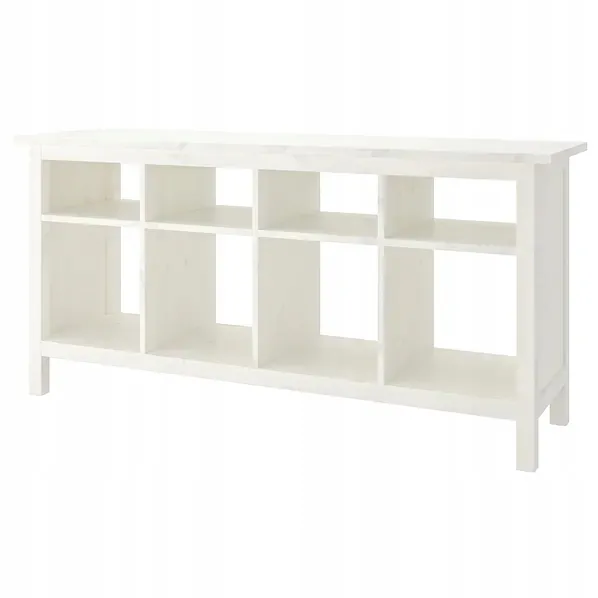 ikea-hemnes-lawa-biala-bejca-157x40-cm