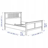 ikea-hemnes-lozko-podwojne-160x200-biala-bejca-kod-producenta-799-293-41